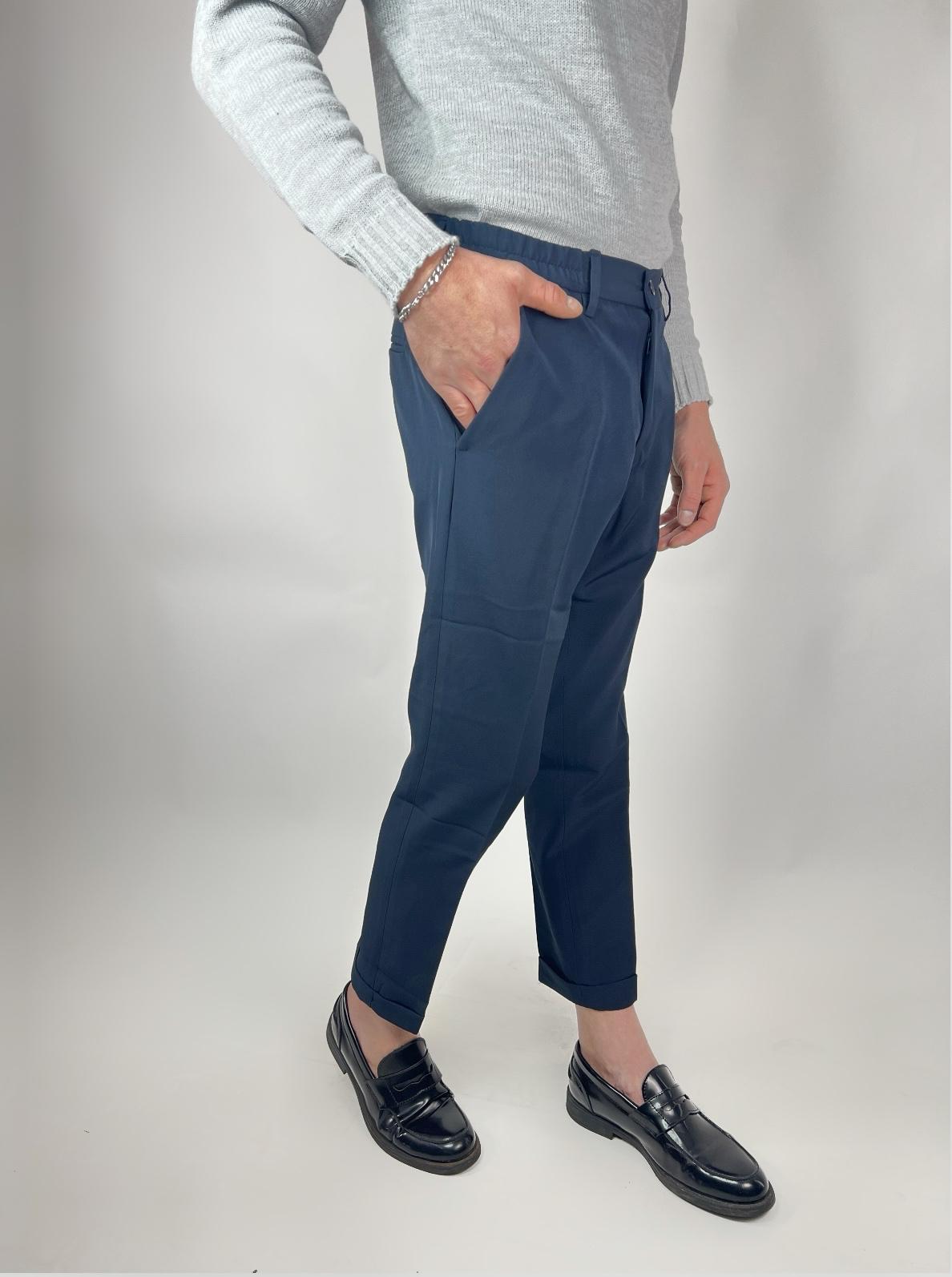 pantalone blu leman